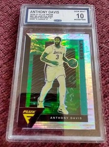lot 223 image: 2020-21 Flux Silver Pulsar Anthony Davis - CCG 10