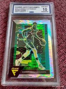 lot 255 image: 2020-21 Flux Silver Pulsar Giannis Antetokounmpo - CCG 10