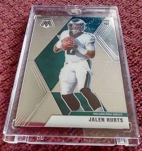lot 268 image: 2020 Mosaic Jalen Hurts Rookie Card