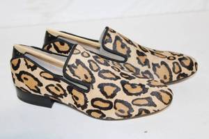 lot 35 image: Sam Edelman Kalinda Leopard Print Loafers Size 8.5M