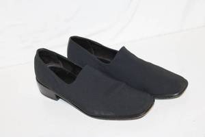 lot 115 image: Vintage Black Slip-On Mens Leather Dress Shoes