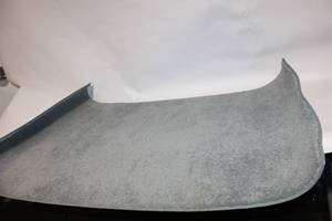 lot 203 image: Rolled Cut Carpet Piece in Grey - Approx. 60 Inches Wide