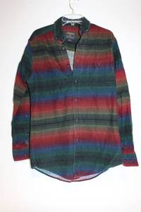 lot 207 image: Woolrich Mens Medium Striped Outdoor Shirt