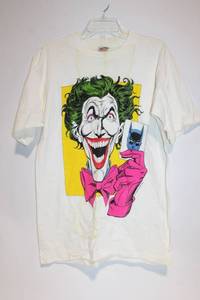 Vintage 1988 DC Comics Joker T-Shirt Size Large