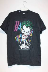 lot 232 image: 1987 DC Comics The Joker T-Shirt, Large, 100% Cotton