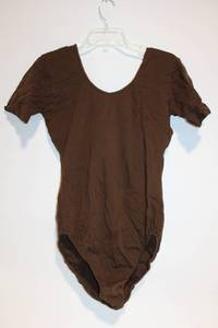 lot 236 image: Brown Short-Sleeve Leotard
