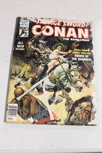 lot 306 image: Vintage Savage Sword of Conan The Barbarian Magazine