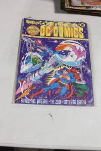 lot 326 image: DC Comics Spotlight #1 Signed Poster with Superheroes - 1976