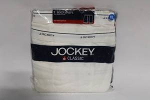 lot 402 image: Jockey Classic 3-Pack Boxer Briefs XL Size