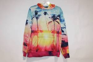 lot 418 image: Medium Size Into the AM Palm Tree Hoodie