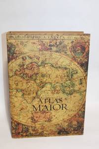 lot 447 image: Decorative Atlas Maor Book Box with World Map Design