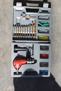 lot 31 image: Comprehensive Drill and Bit Set with Case