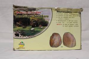 Backyard Melodies Landscape Rock Speakers - Twin Pack