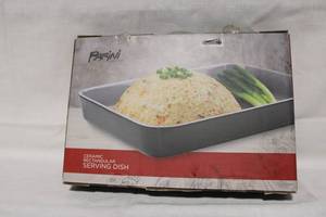 lot 17 image: Parini Ceramic Rectangular Serving Dish in Original Packaging