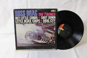 lot 52 image: Vintage Boss Drag The T-Bones Vinyl LP Record