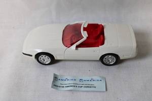 lot 82 image: Scale Model Americas Cup Corvette Convertible with Decal