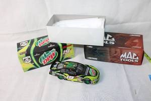 lot 102 image: Action 124 Scale Dodge #19 Mountain Dew Collectible Diecast Car