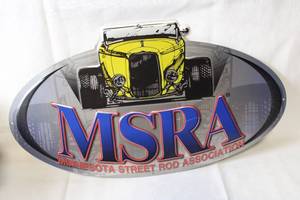 lot 107 image: MSRA Minnesota Street Rod Association Garage Sign