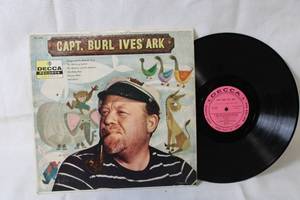 lot 115 image: Capt. Burl Ives Ark Vinyl Record with Folk Songs