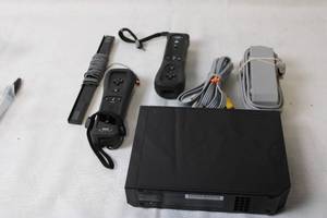 Nintendo Wii Console Bundle with Controllers and Accessories