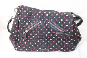 lot 143 image: Vera Bradley Polka Dot Quilted Shoulder Bag