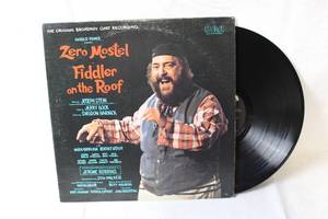 lot 170 image: Fiddler on the Roof Original Broadway Cast Recording Vinyl LP