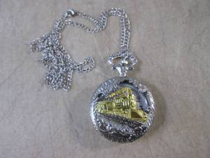 (CNTR) Train Design Pocket Watch...