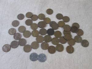 (FS) 48 Wheat Pennies Mix of 30s 4...