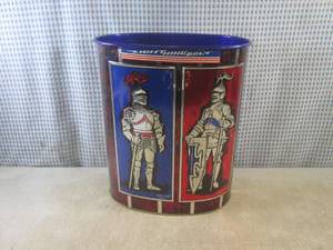 (BS) Vintage J.L. Clark Metal Trash...