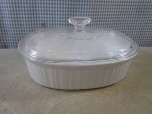 (CSB) Corning French White Casserol...