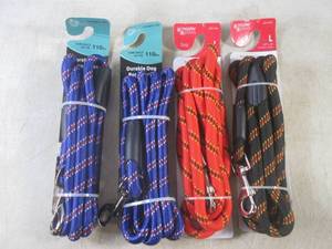 (CSB) 4 Large Dog 6 ft Rope Leashes...
