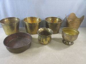 (BS) Assorted Brass and 1 Copper...