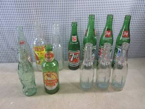 (BS) Assorted Vintage Beverage Bott...