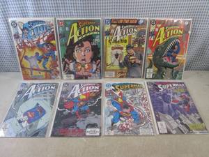 (G-1) 8 Vintage DC Superman In Acti...