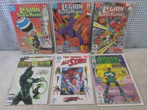 (G-1) 6 Assorted DC Comic Books 3 T...