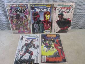 (G-1) 5 Vintage Marvel Comics Night...