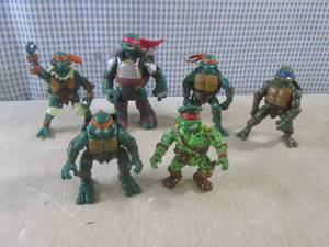 (BSB) 6 Assorted Mutant Ninja Turtl...
