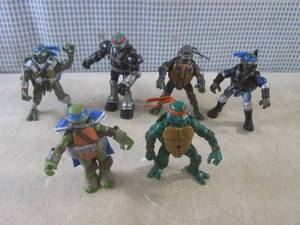 (BSB) 6 Assorted Mutant Ninja Turtl...