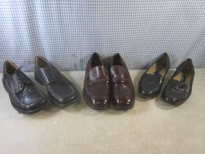 (A-2) 3 Pairs of Shoes Size 10 M, 9...