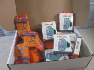 (A-3) Box Full of Fitness Bands and...
