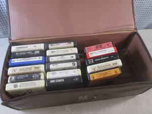 (EW3) Assorted Vintage 8-Track Tape...