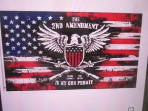 (H-1) 3 ft x 5 ft The 2nd Amendment...