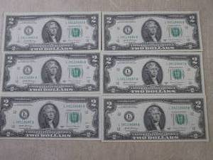 (CNTR) 6 Uncirculated Sequential US...