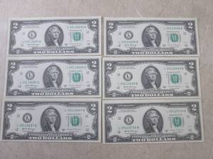(CNTR) 6 Uncirculated Sequential US...