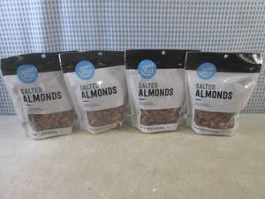 (B-2) 4 Pounds of Salted Almonds 4 ...
