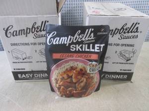 (B-1) 12 Pouches of Campbells Sauc...