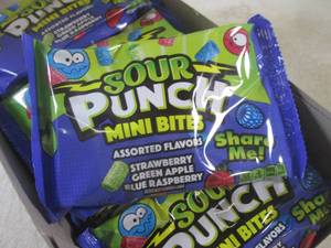 (C-1) 12 Bags of Sour Punch Assorte...