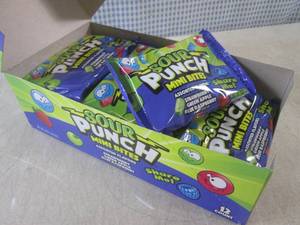 (C-1) 12 Bags of Sour Punch Assorte...