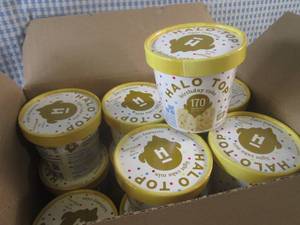 (B-4) 12 Halo Top Birthday Cake Lig...