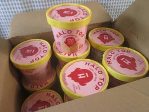 (B-4) 12 Halo Top Strawberry Light ...